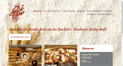 Desktop Screenshot of heissebaecker.de